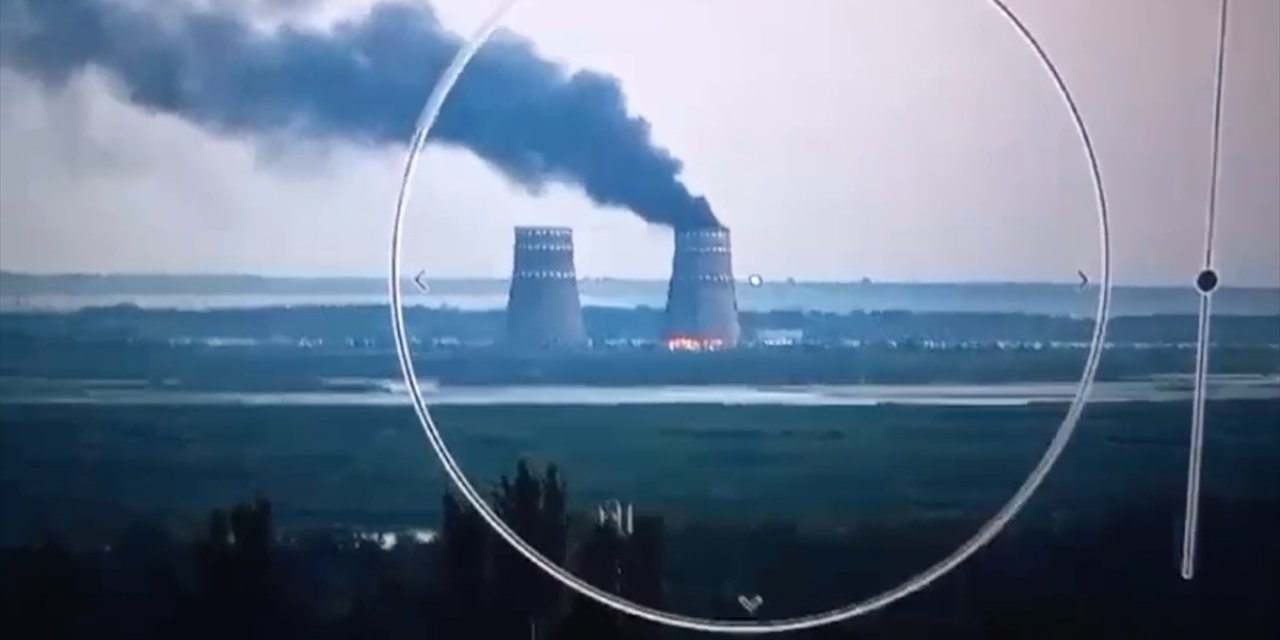 Fire breaks out in Zaporizhzhia nuclear power plant, Ukrainian official says operating 'as normal'