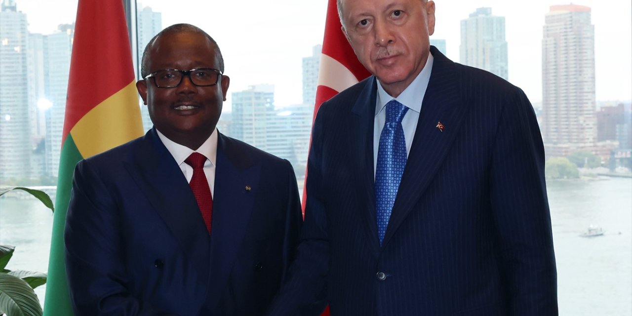 Turkish, Guinea-Bissau presidents meet for talks