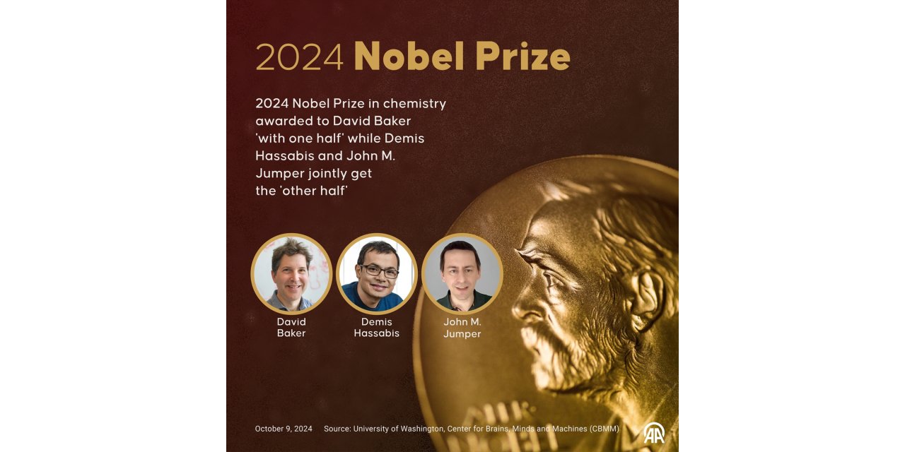 David Baker, Demis Hassabis, and John Jumper win 2024 Nobel Prize in chemistry