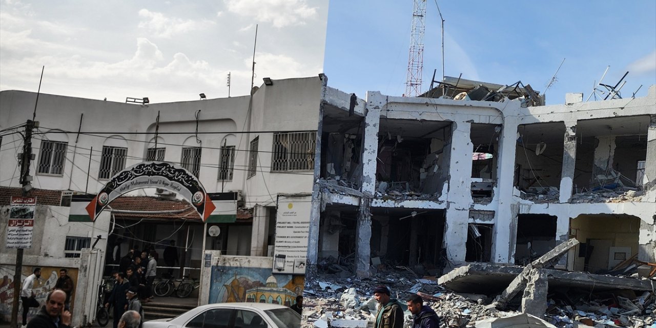 Before-and-after photos document devastation Israel unleashed in Gaza