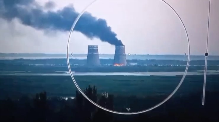 Fire breaks out in Zaporizhzhia nuclear power plant, Ukrainian official says operating 'as normal'