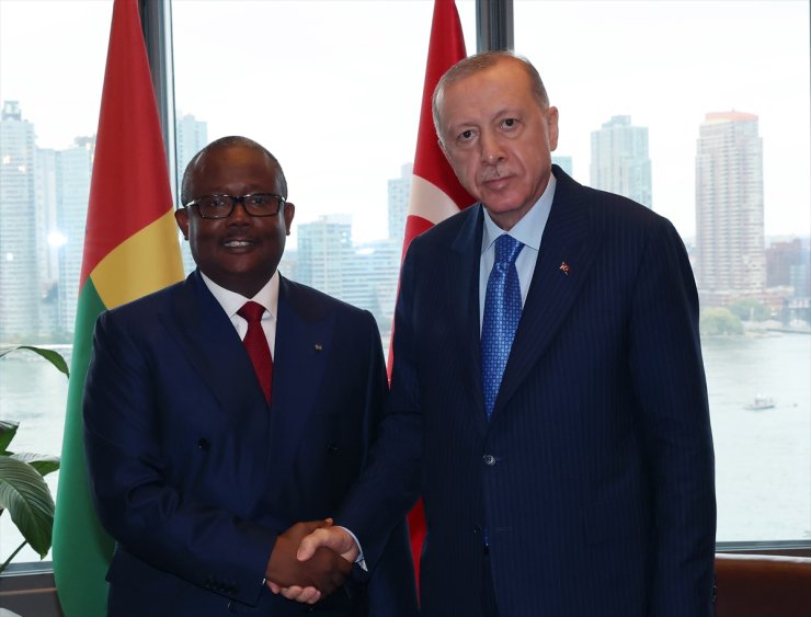 Turkish, Guinea-Bissau presidents meet for talks