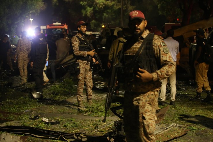 UPDATE 2 - Massive explosion targets convoy of Chinese nationals near airport in Karachi, Pakistan