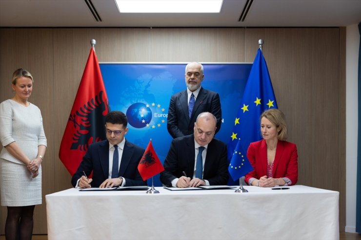 EU, Albania sign security, defense partnership